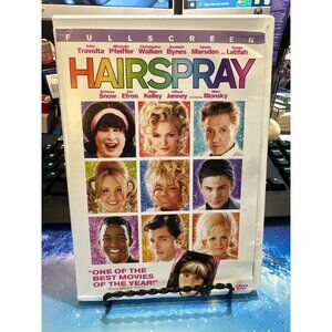Hairspray 2007 DVD Fullscreen PG Musical Movie Comedy